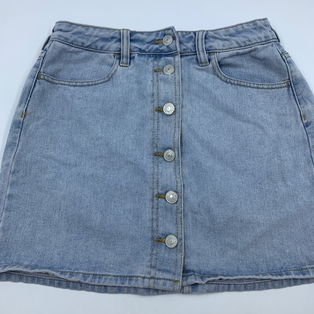 Pacsun Womens‎ 25 Skirt Jean Denim Light wash